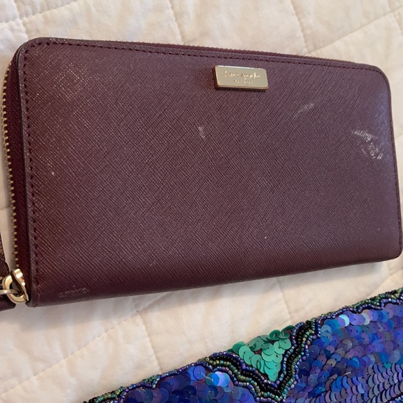 Beaded wristlet and Kate Spade Wallet Bundle - Picture 2 of 9